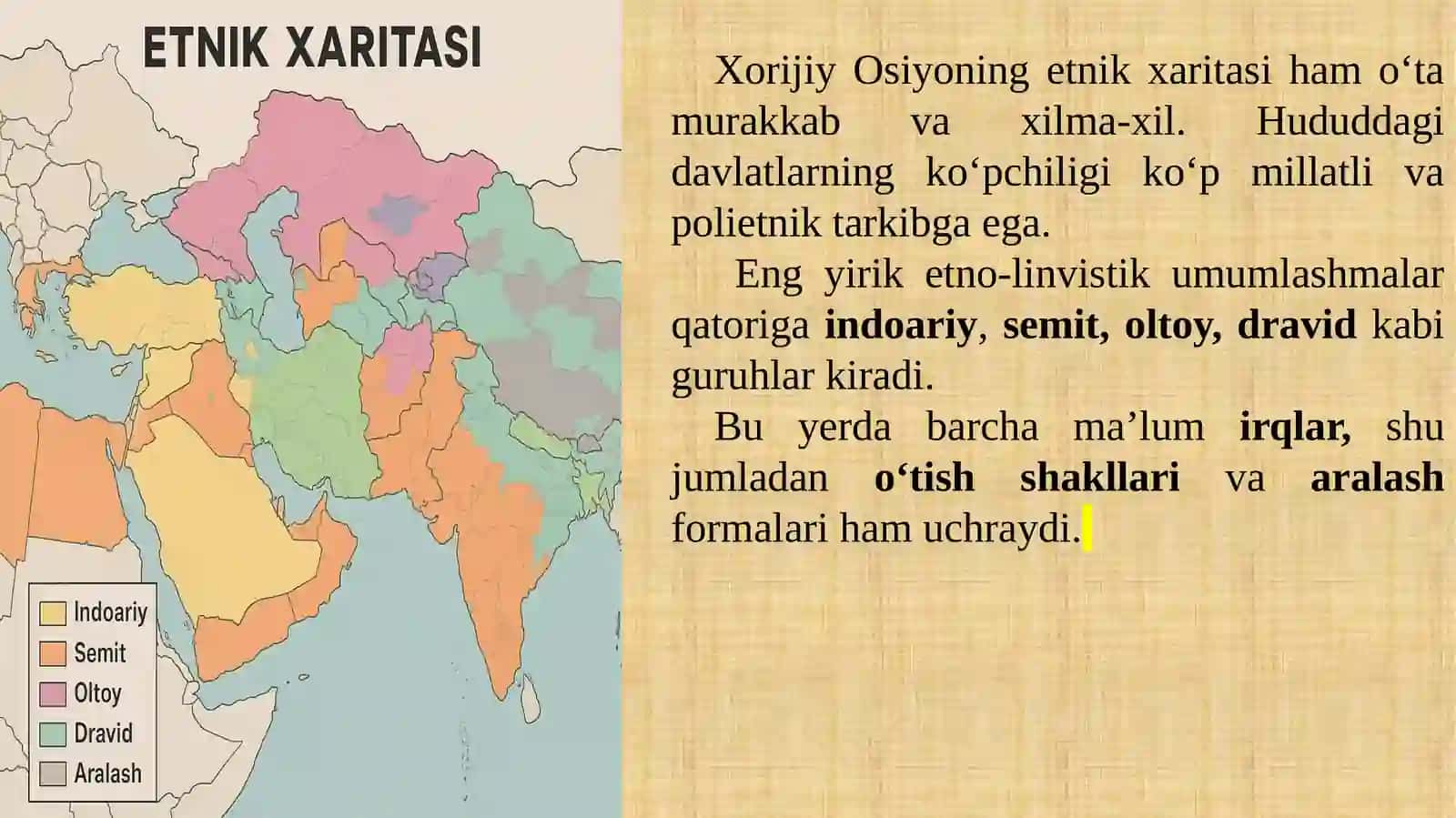 OLD OSIYO ETNOLOGIYASI. KAVKAZORTI ETNOLOGIYASI 3