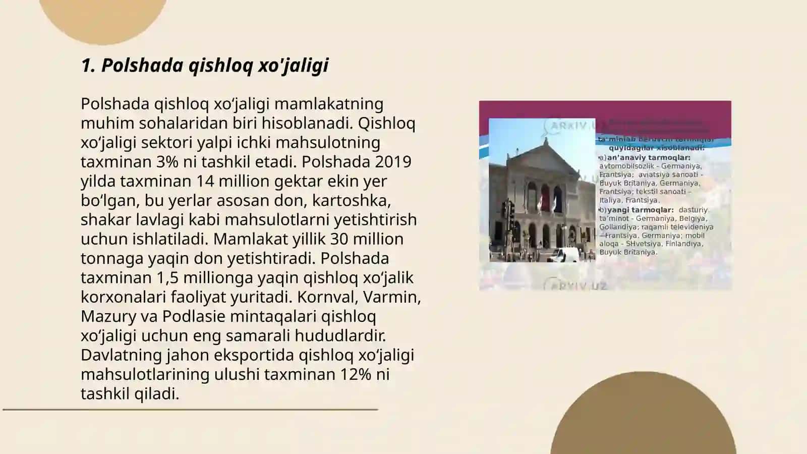 Polsha iqtisodiyoti 3