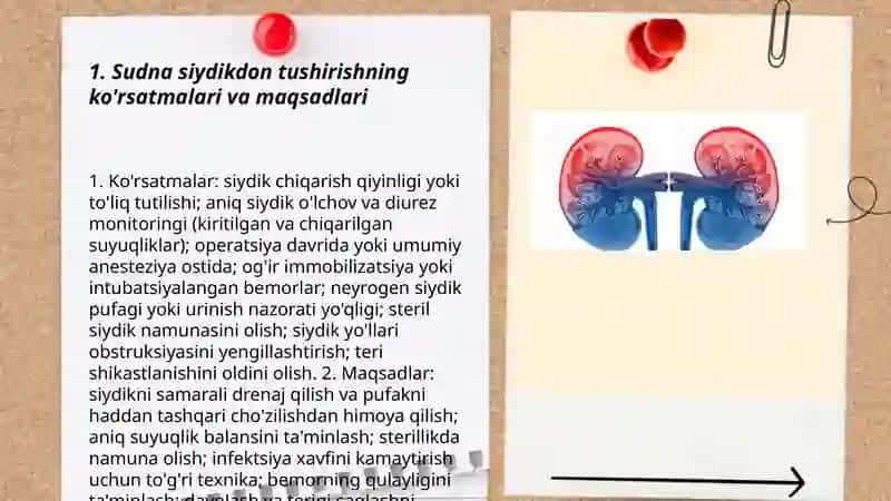 Sudna siydikdon tutish va ularni tozalash 3