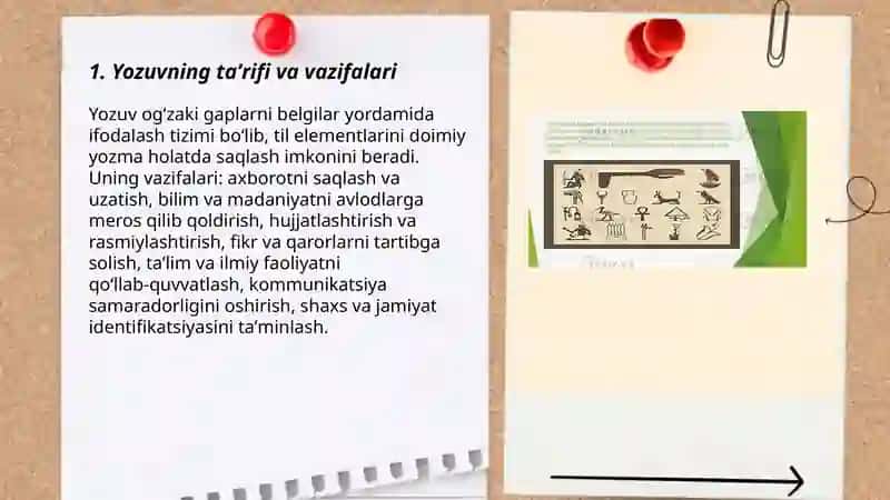 Yozuv va uning turlari 3