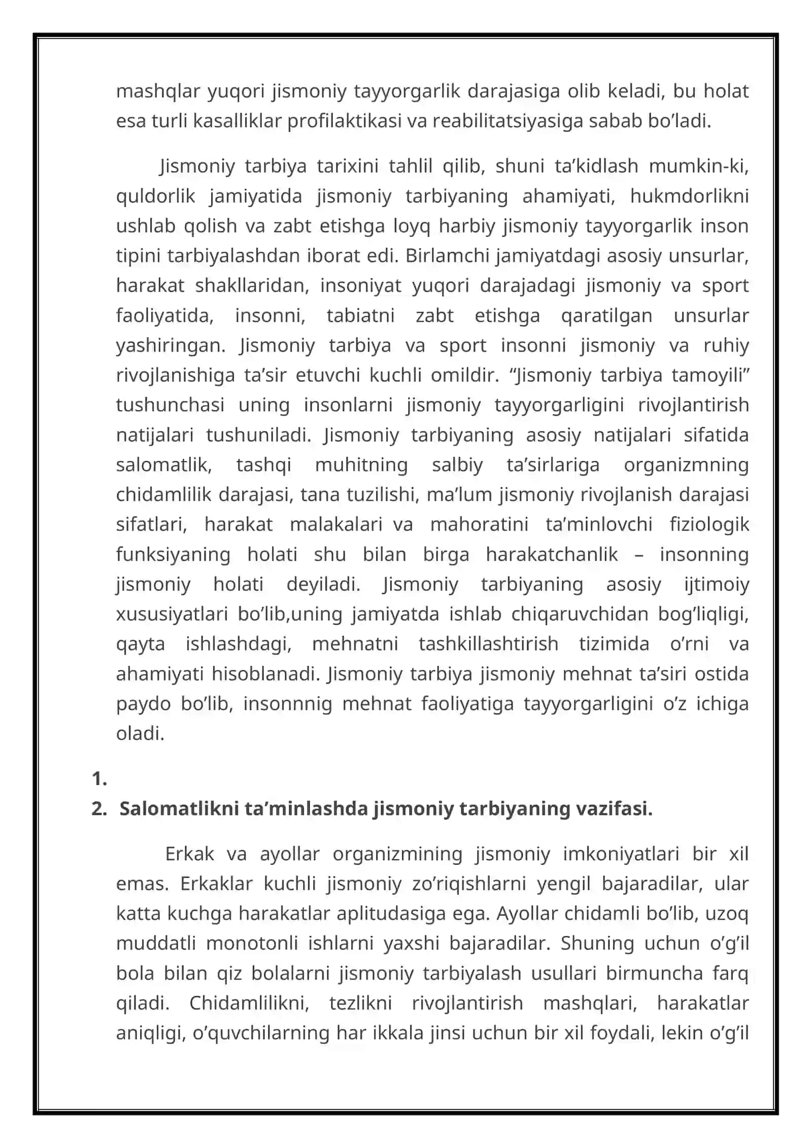 DAVOLOVCHI JISMONIY TARBIYANING DAVOSI VA PROFILAKTIKASI 3