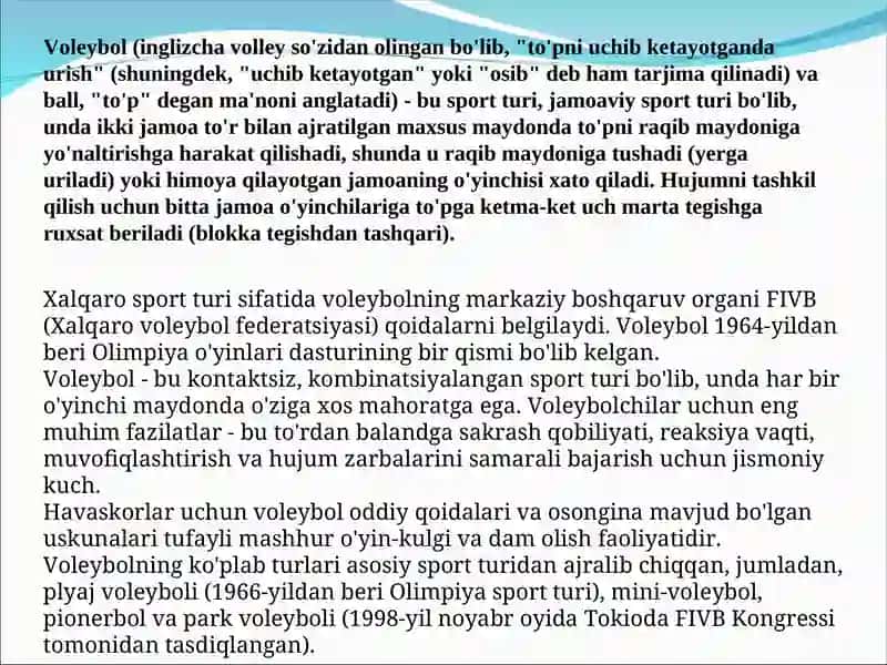 Voleybol 3