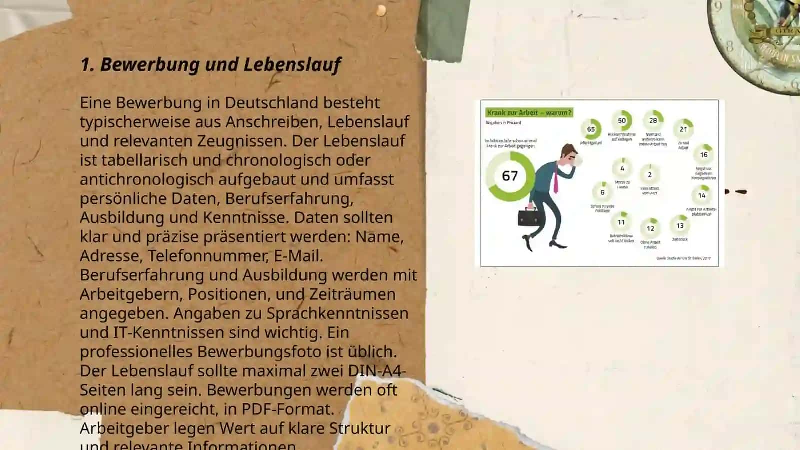 Bewerbung und Lebenslauf 3