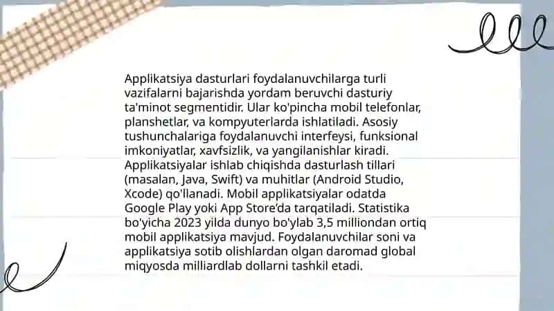 Maktabgacha yoshdagi bolalarni applikatsiya ishiga oʻrgatish 3
