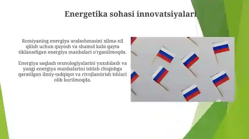 Rossiya iqtisodiyotida innovatsiyalar 3