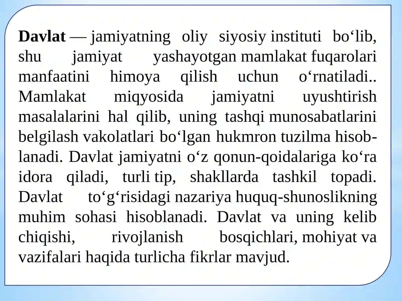 Mustaqillik g‘oyalari va davlat sharoiyatlari 3