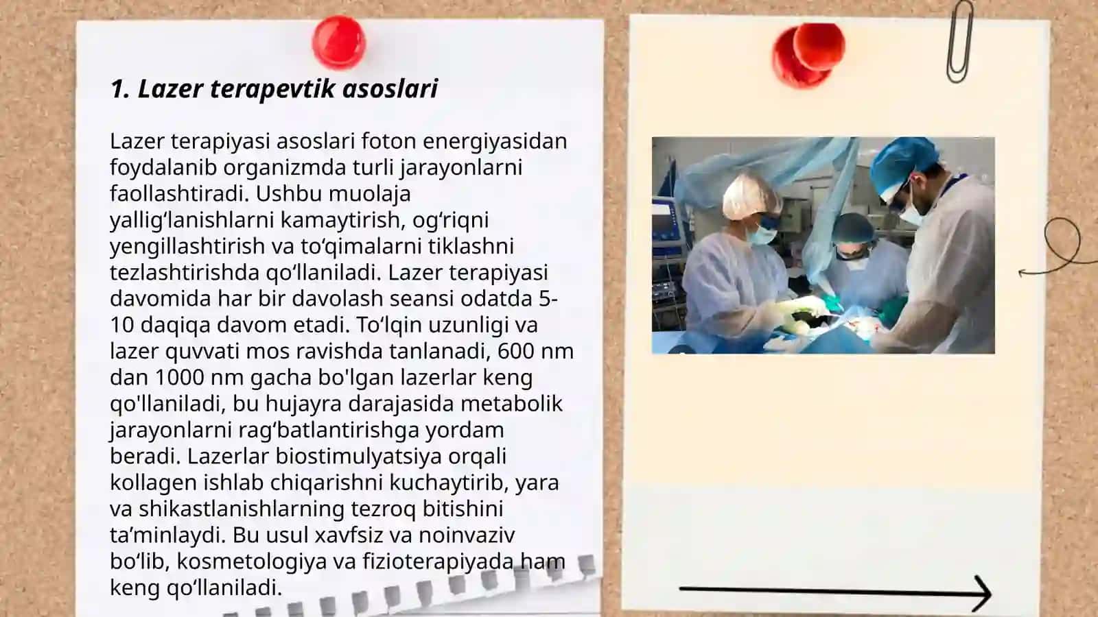 Lazerning Tibbiyotda qoʻllanilishi 3