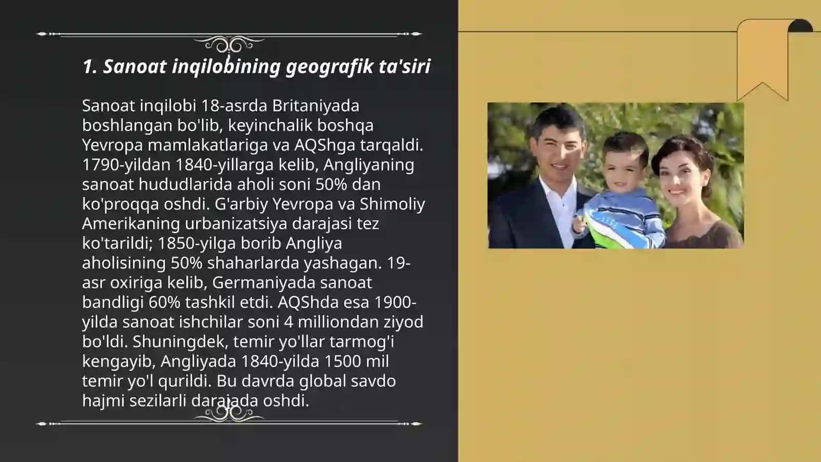 Jahon sanoat tizmidida eng muhim yo'nalishlar va ularning aloqadorlik hususiyyatlarning geografik jihatlari 3