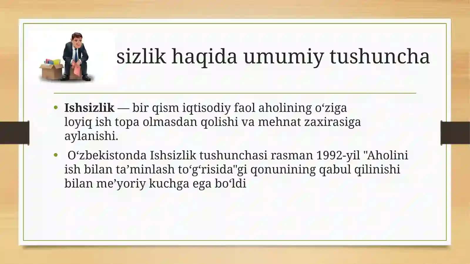 Oʻzbekistonda Ishsizlikni Kamaytirish Yoʻllari 3