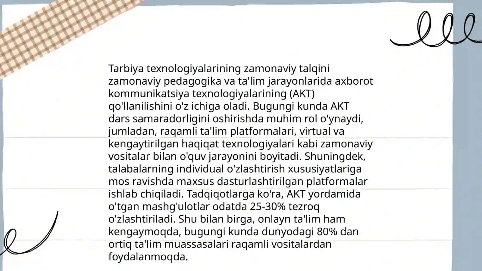 Tarbiya texnologiyalarining mohiyati va mazmuni 3