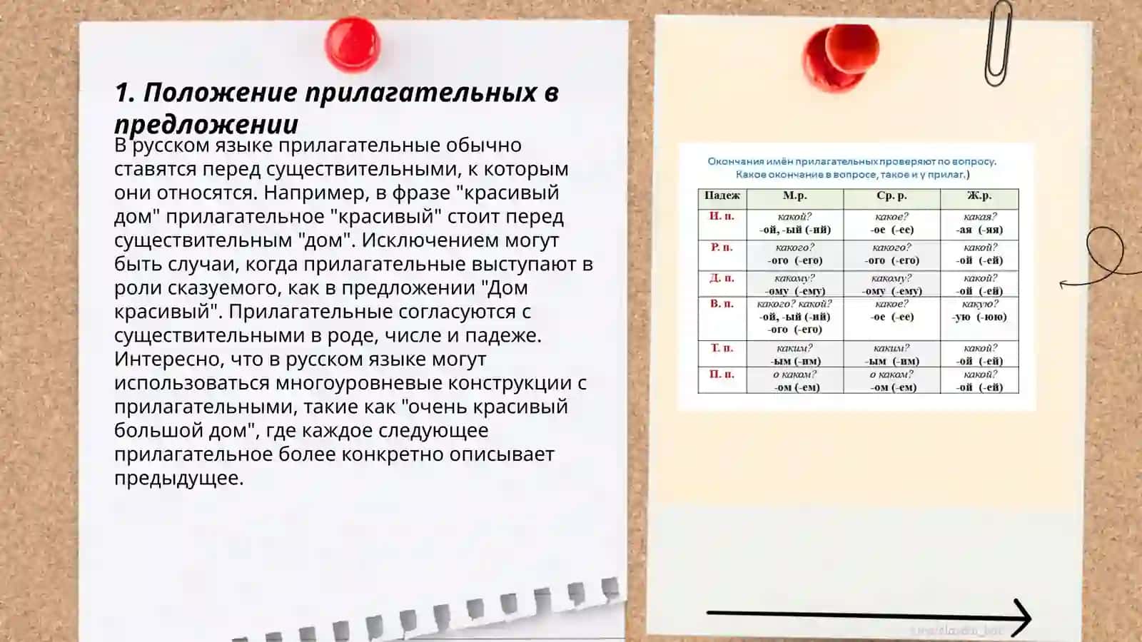 Имя прилагательное 3