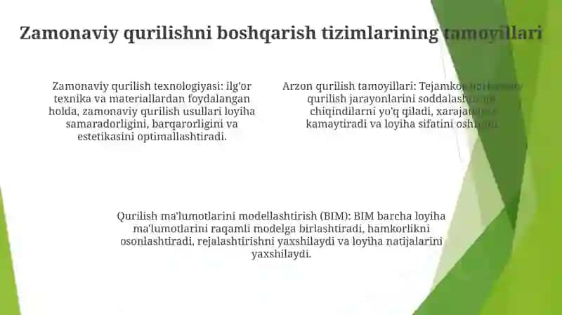 Qurilishni Boshqarishni Zamonaviy Tizimi 3