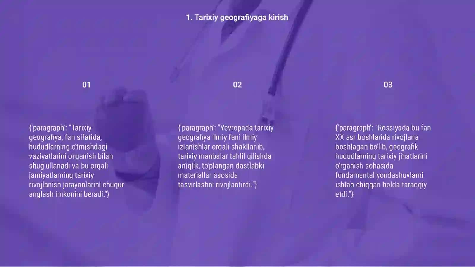 Tarixiy geografiya fanining Yevropa va Rossiya hududida rivojlanishi 3