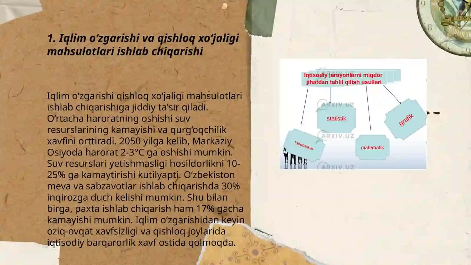 Iqlim o‘zgarishining barqaror iqtisodiy o‘sishga ta’siri 3