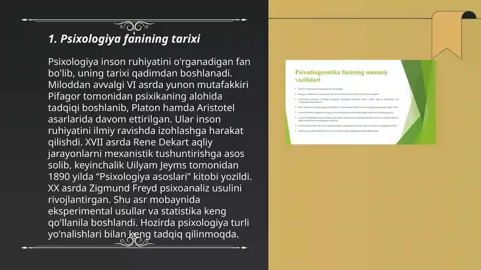 Psixologiya fanining maqsat va vazifalari 3