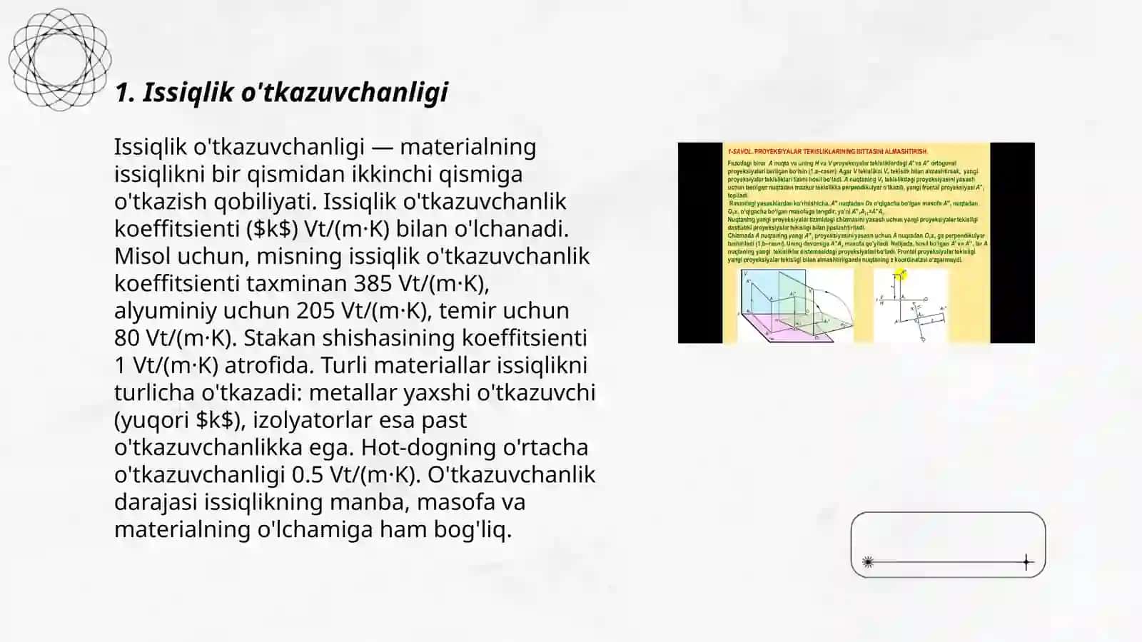 Termodinamik kattaliklarni almashtirish usullari 3