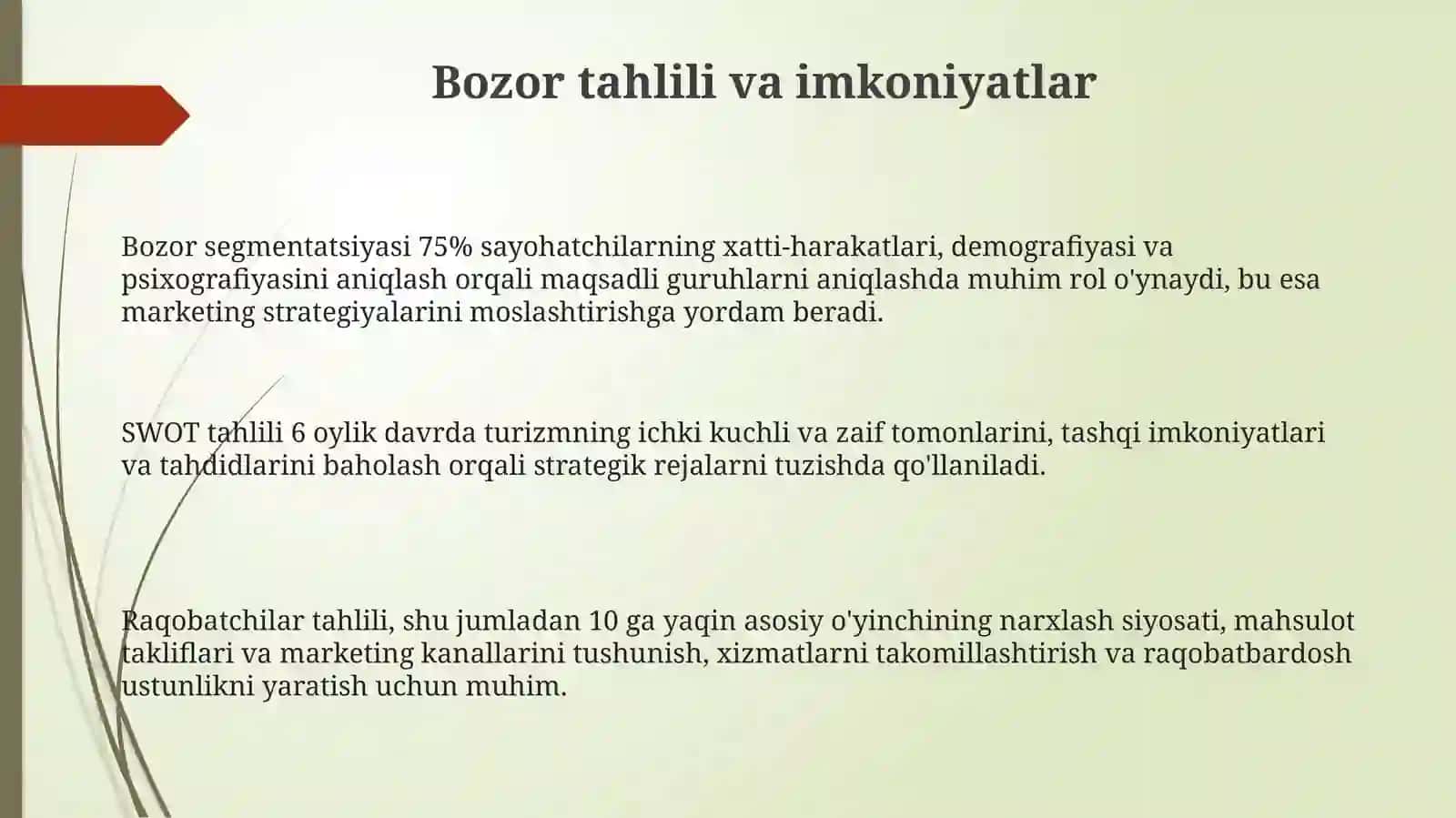 Turizm biznesini rivojlantirishda innovatsion yondashuvlar 3