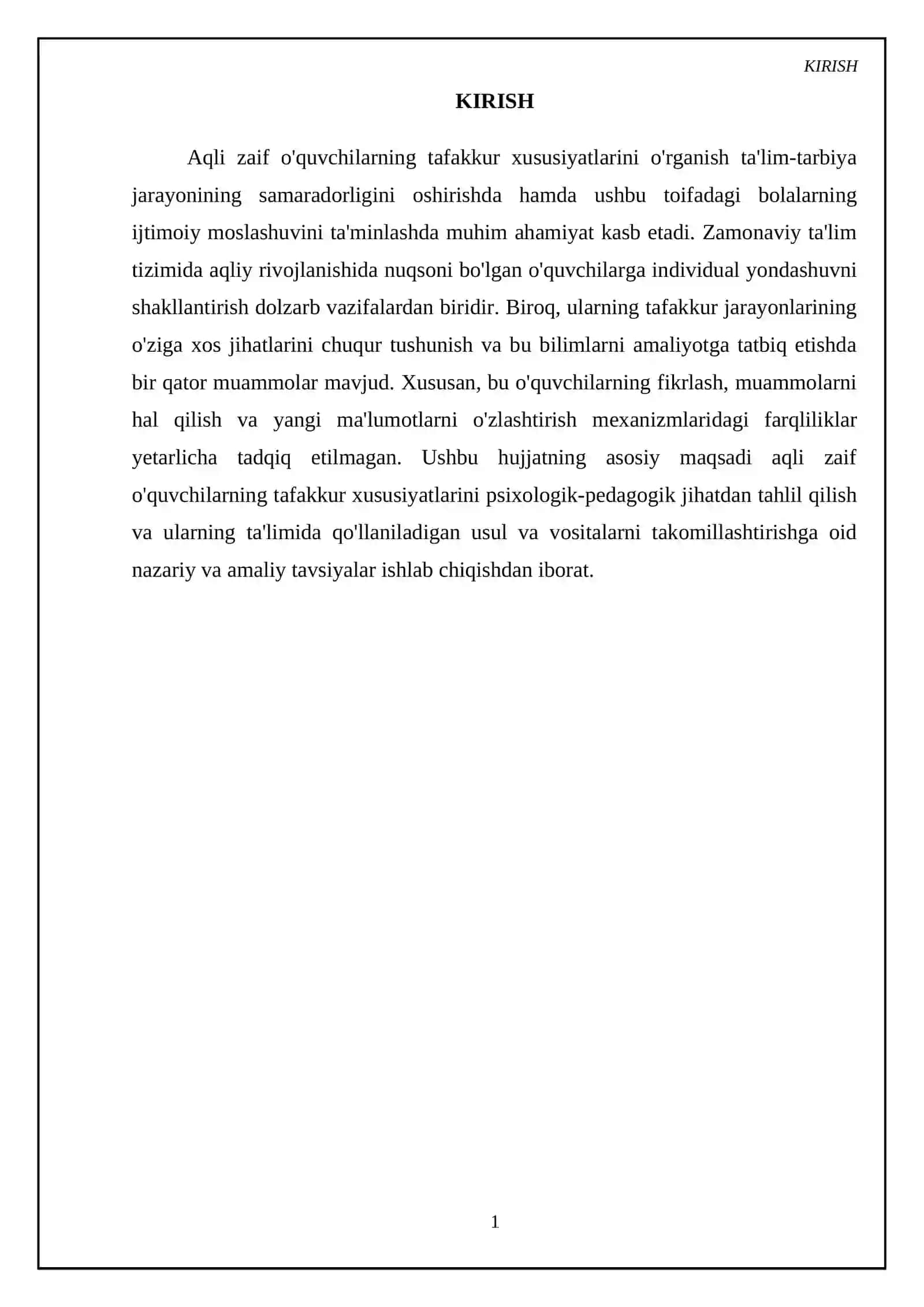 Aqli zaif o’quvchilarning tafakkur xususiyatlari 3