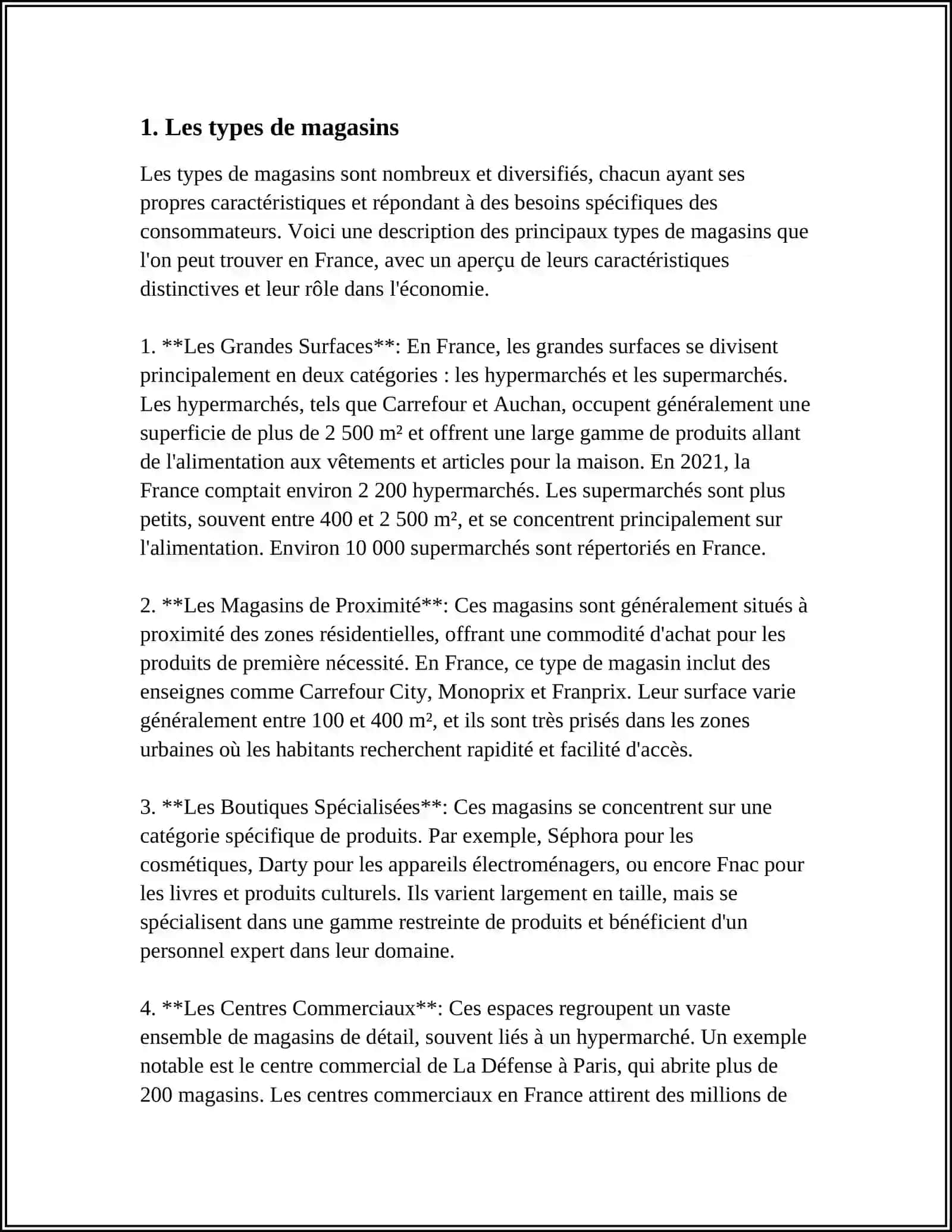 Les Grandes Surfaces 3
