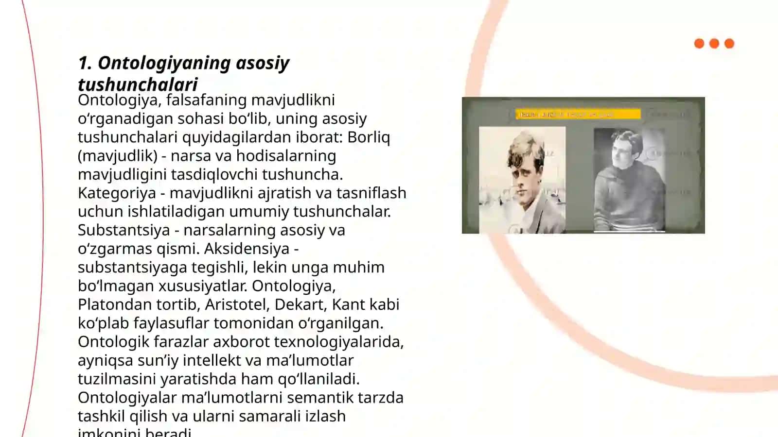 Noklassik ontologiyaning yoʻnalishlari va mohiyati Martin Xaydeggerning Borliq va vaqt asari 3