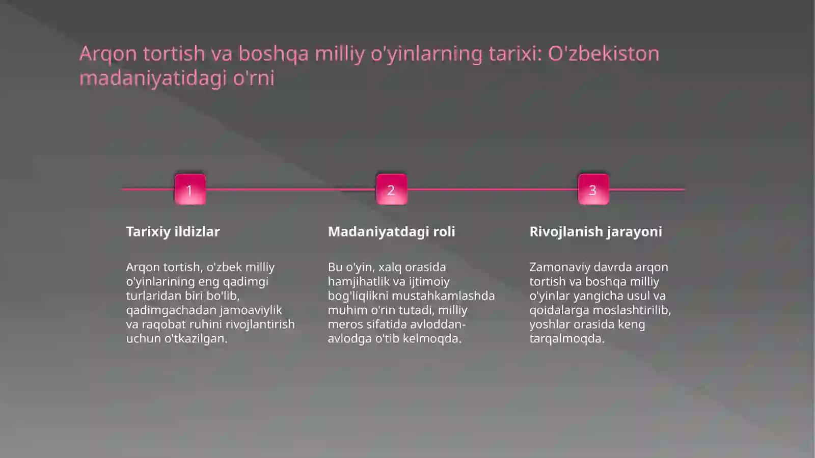 Xalq milliy o'yinlari( arqon tortish) 3