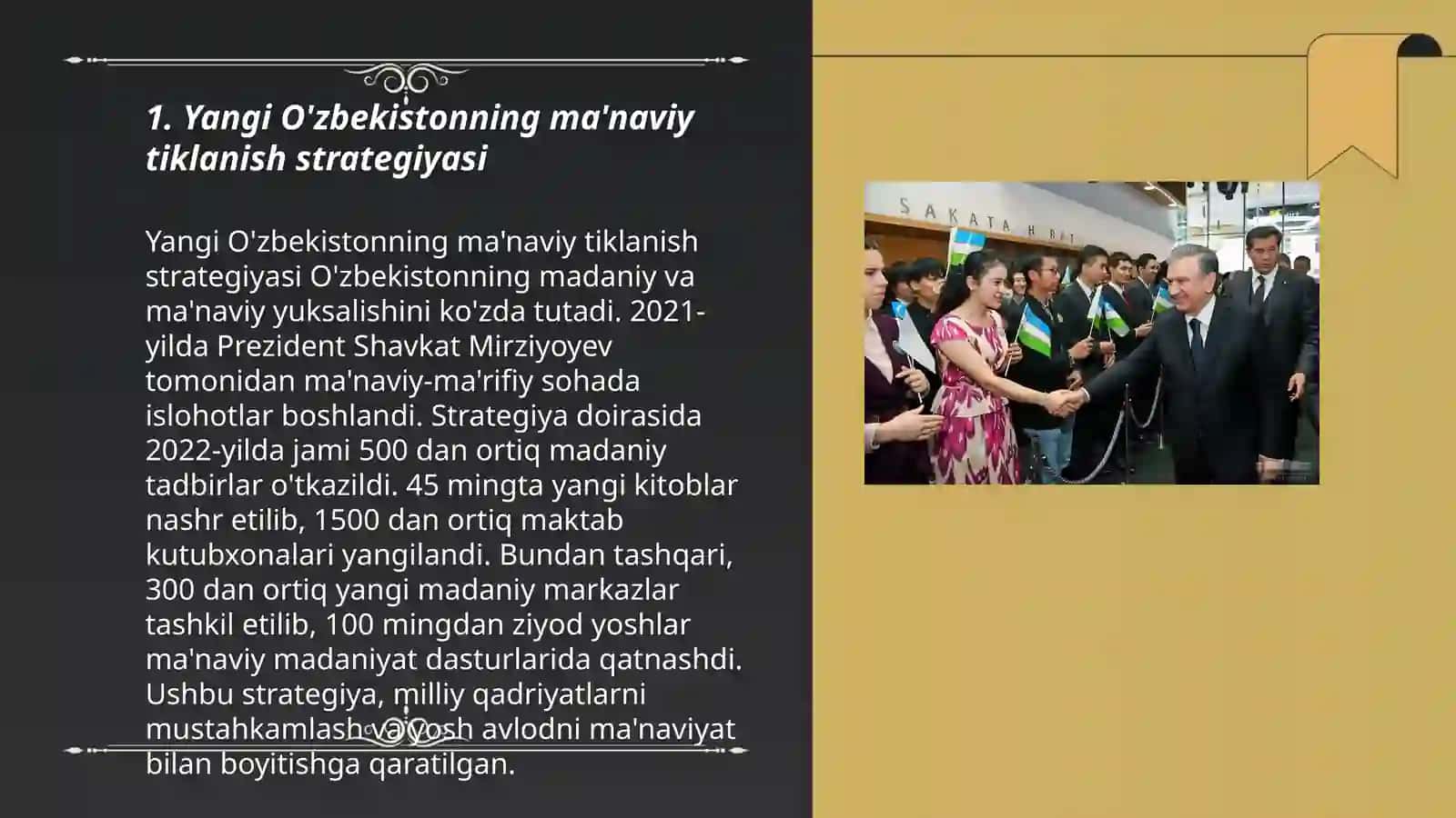 Yangi O'zbekistonning ma'naviy tiklanish strategiyasi 3