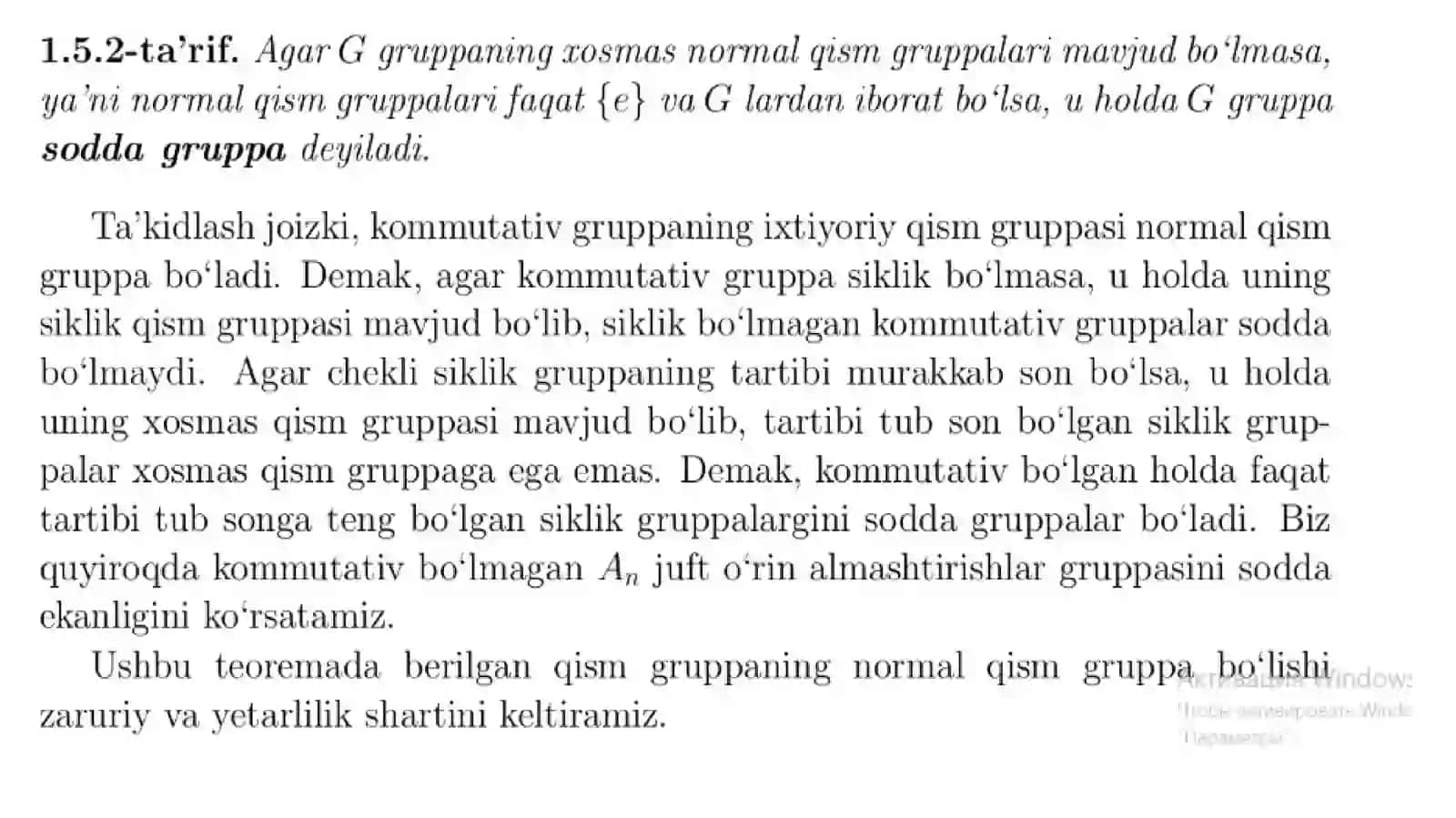NORMAL BO‘LUVCHILAR 3