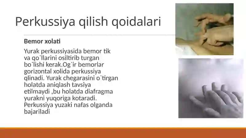 Yurak perkussiyasi 3