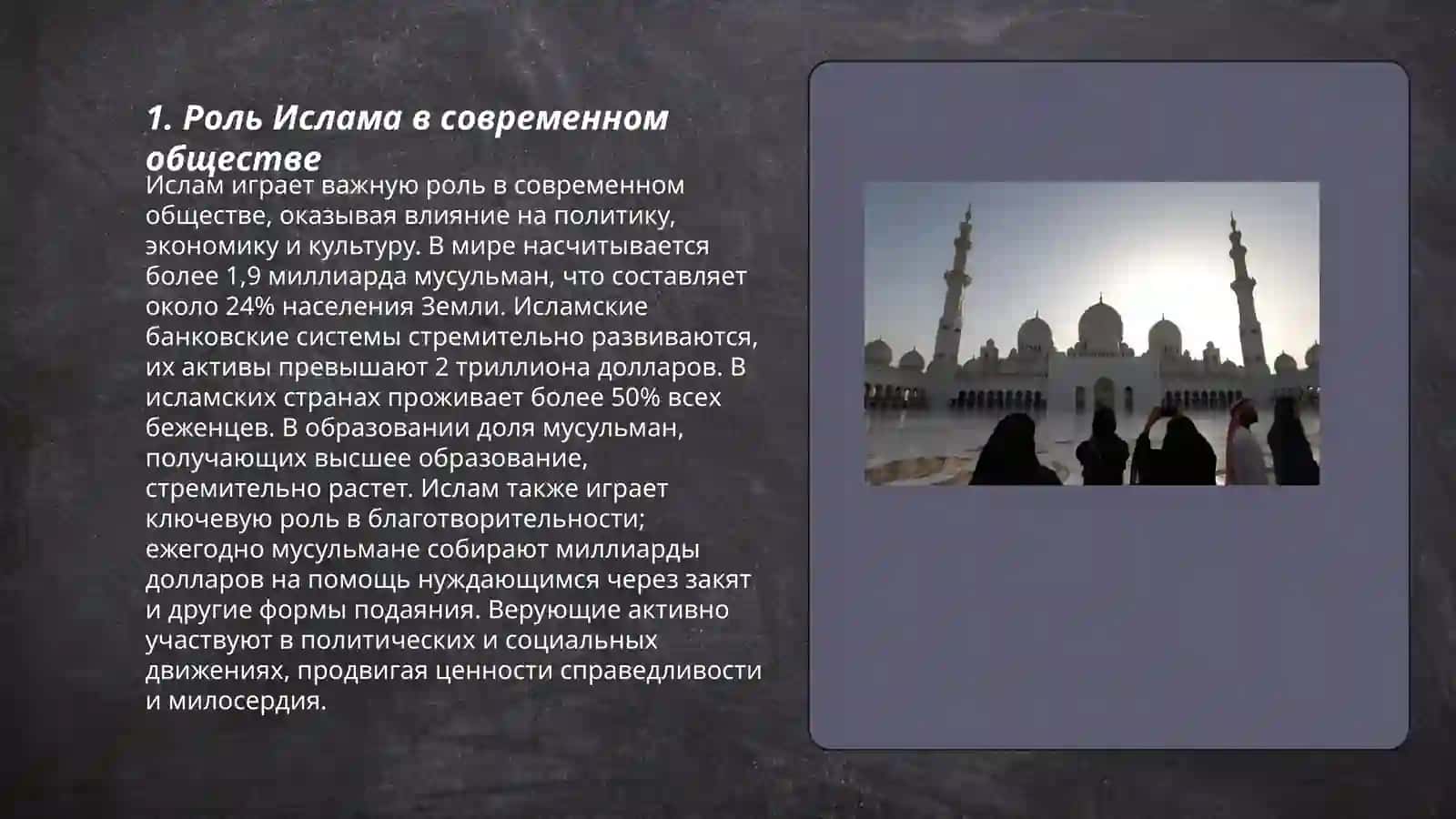 Ислам в современным мире 3