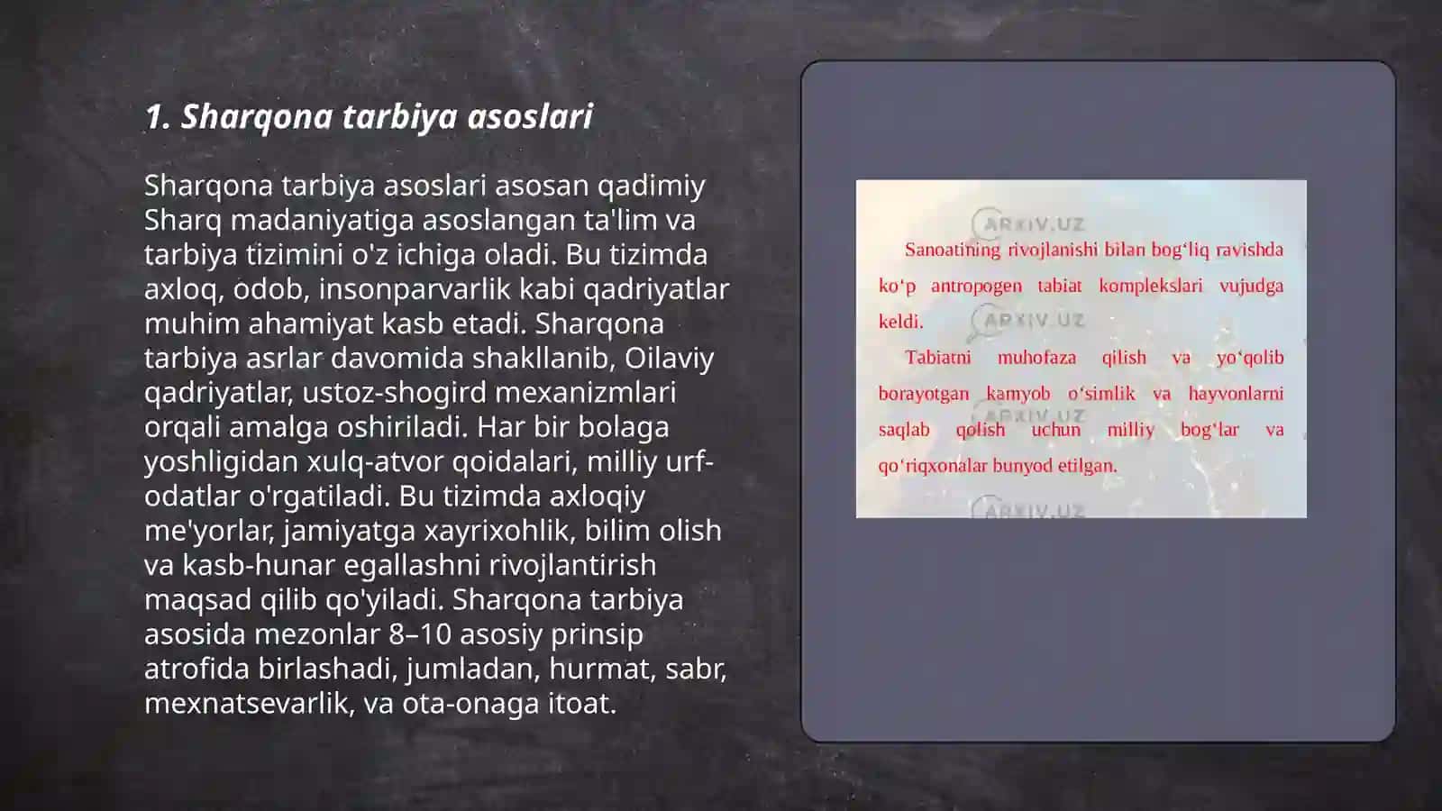 Sharqona tarbiya va muosharat odobining muloqotga ta'siri 3