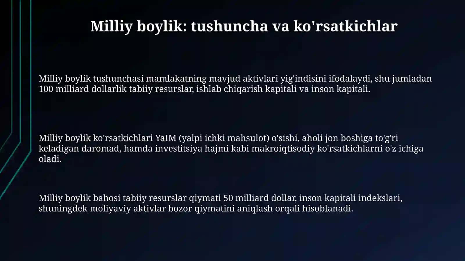 Milliy boylik tarkibi koʻpayish yoʻllarivaahamiyati 3