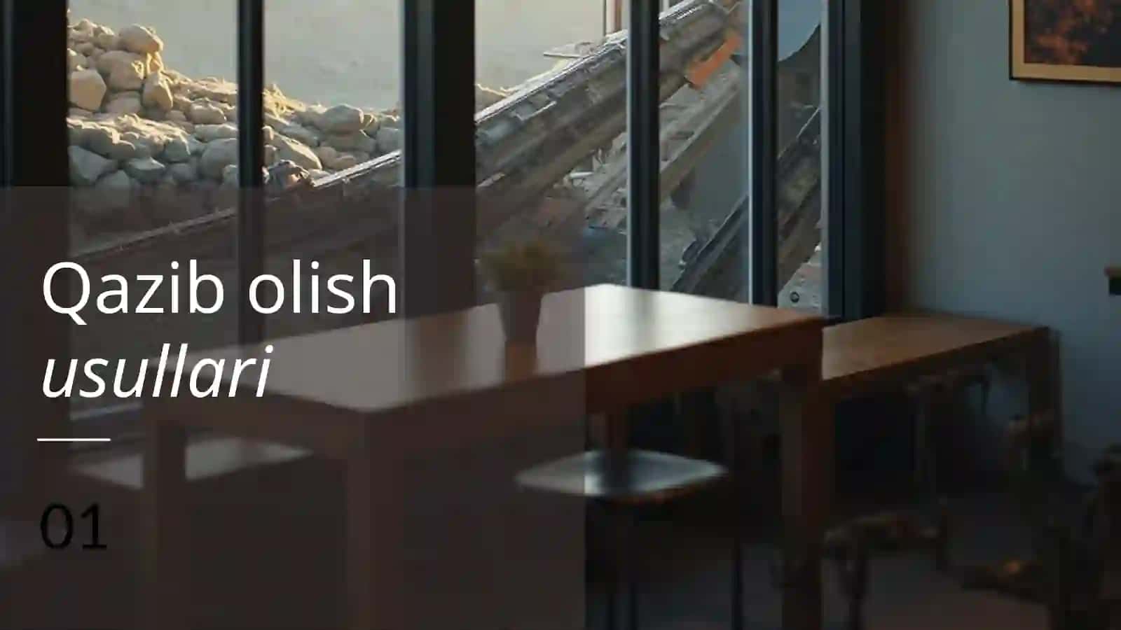 Qazibolish usullari va ularning tahlili 3