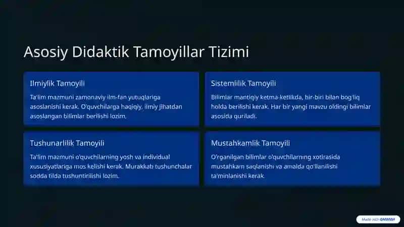 Maxsus Fanlarni O'qitishda Didaktik Tamoyillar va Qoidalar 3