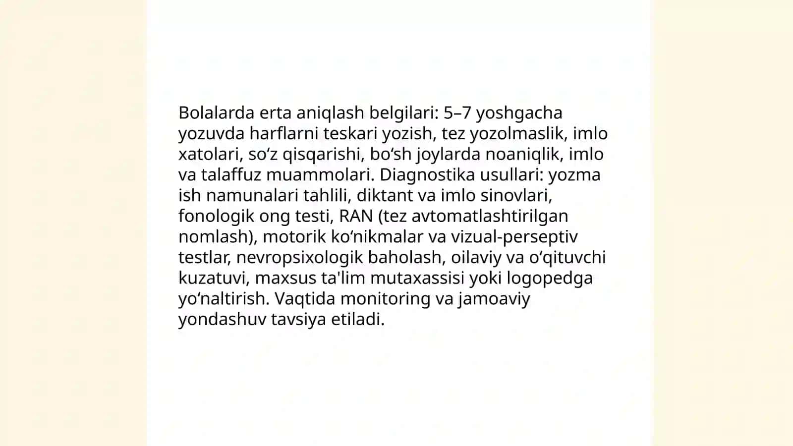 Mana boʻlgan bolalar oilada tarbiyalashning korreksion yoʻnalganligi 3