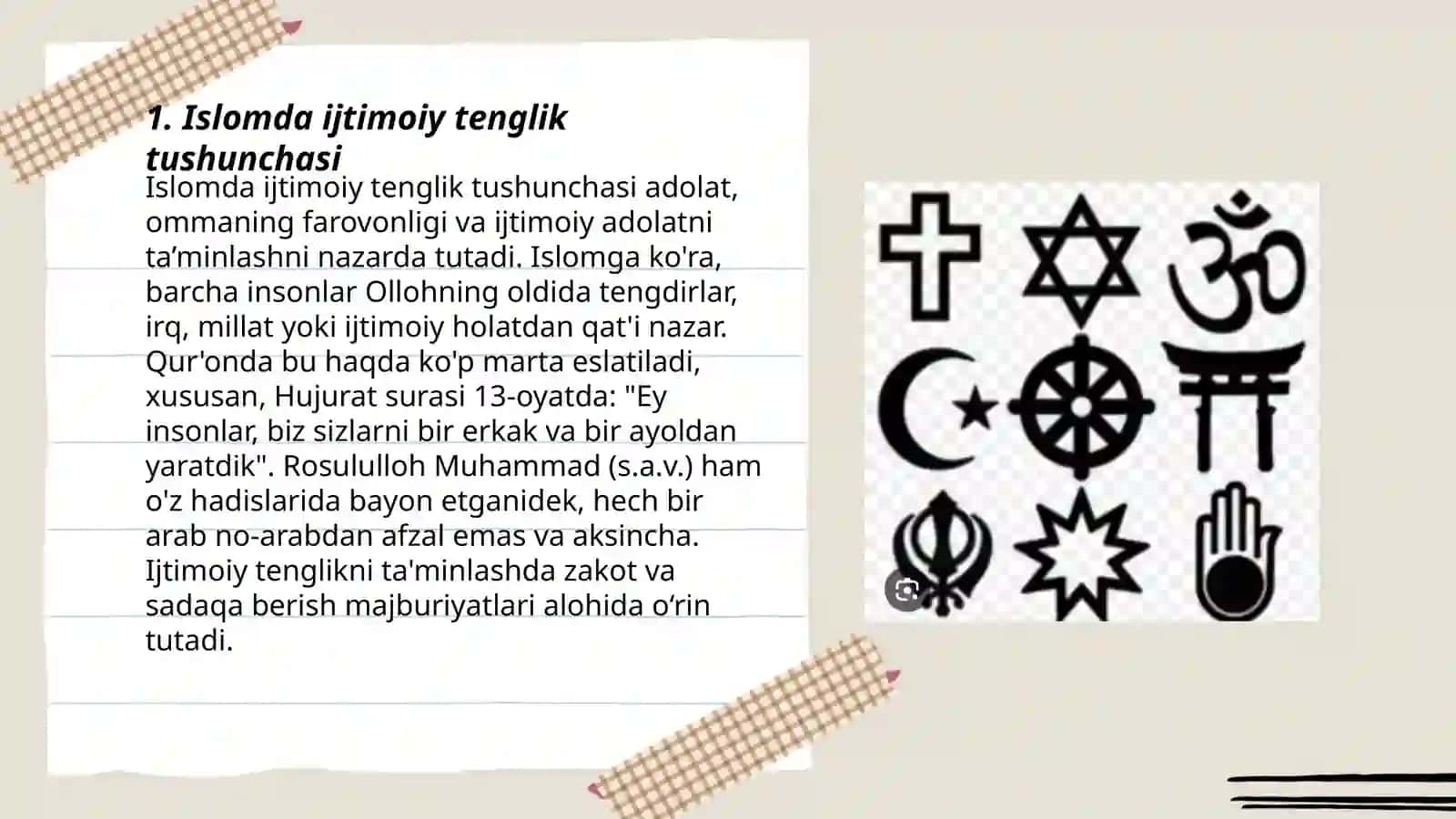 Islomda ijtimoiy tenglik, adolat va vatanparvarlikning mohiyati 3