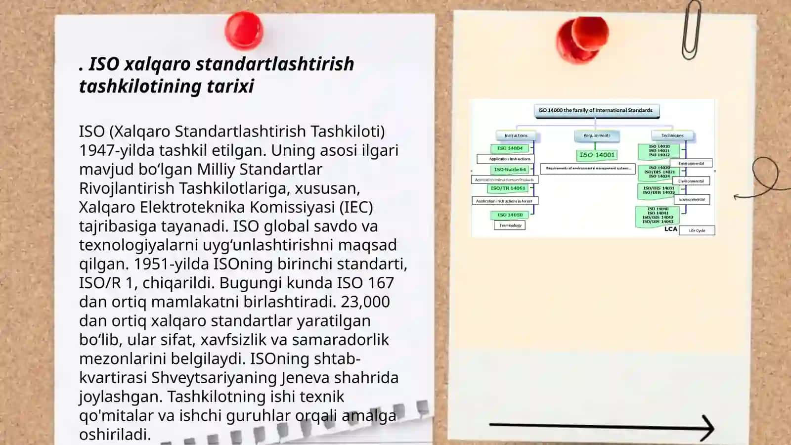 ISO xalqaro standartlashtirish tashkiloti toʻgʻrisida umumiy maʼlumotlar 3