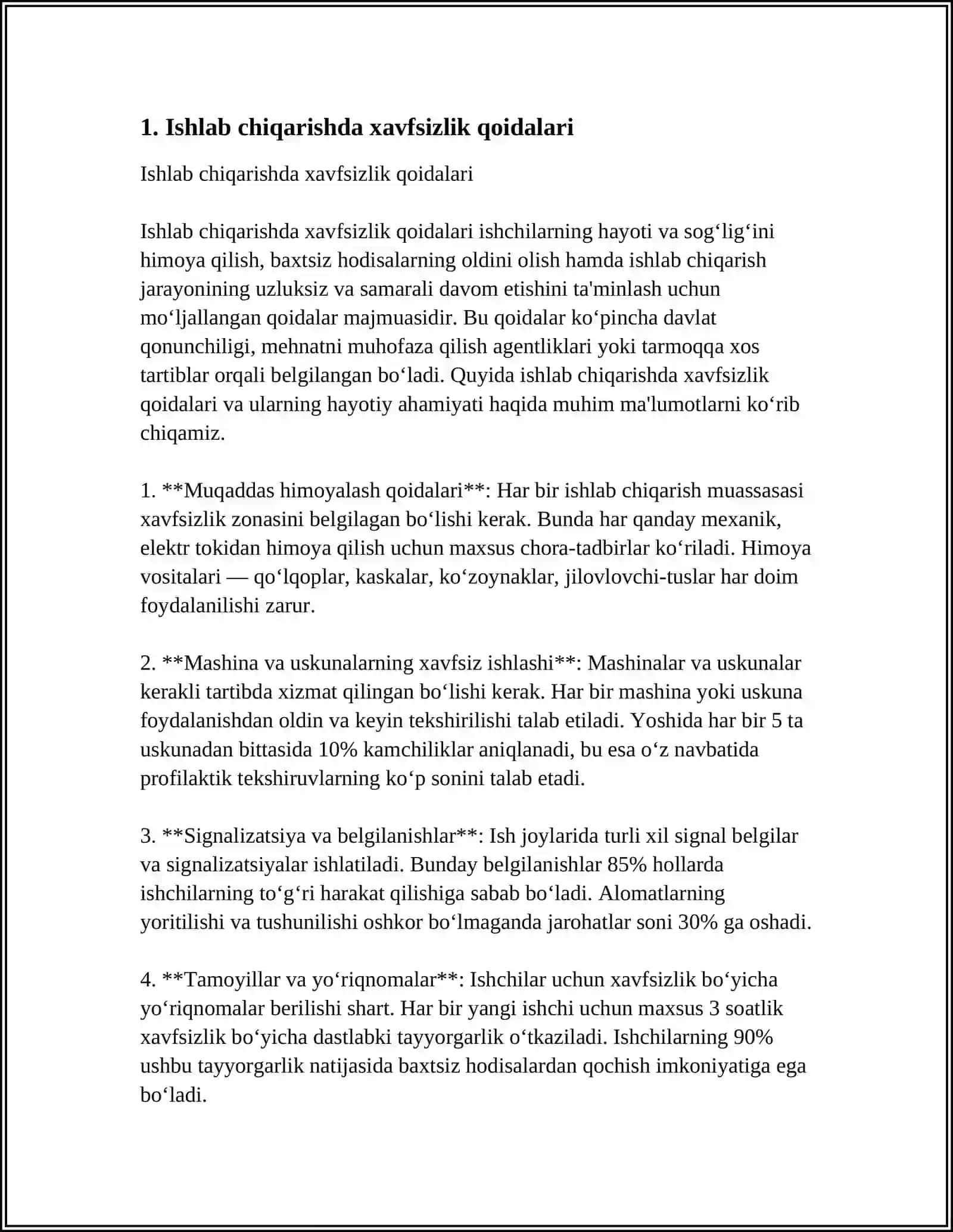 ISHLAB CHIQARISHDA SODIR BO'LAYOTGAN BAXTSIZ HODISALAR VA KASB KASALLIGI 3