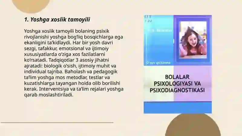 Bolalar psixikasini ôrganish tamoyillari 3