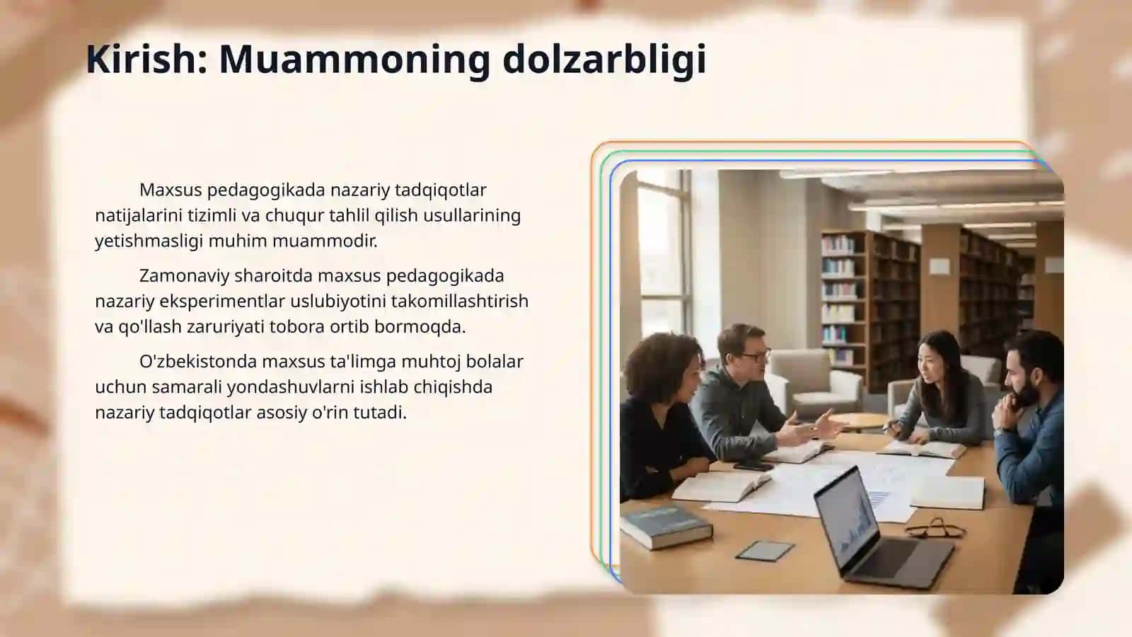 Maxsus pedagogik tadqiqotlarda nazariy eksprimentning mazmuni metodikasi va qo'llash imkoniyatlari 3