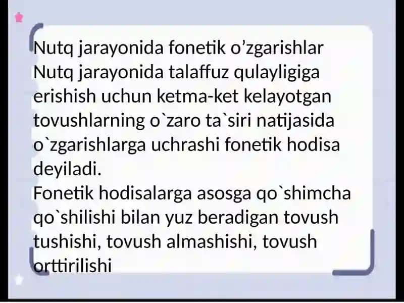 Nutqtovushlarining fonetiko'zgarishlari 3