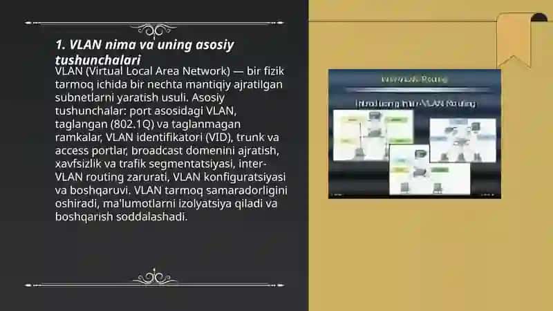 VLAN nima va uning asosiy tushunchalari 3