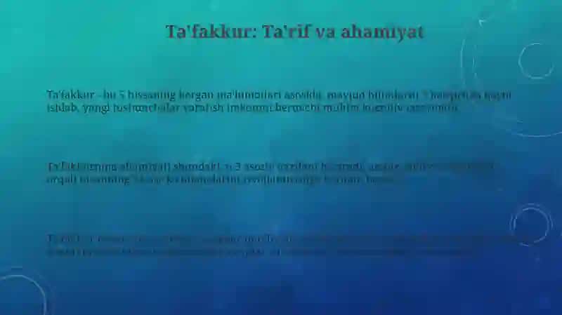 Tafakkurni rivojlantiruvchi psixologik mashg‘ulotlar 3