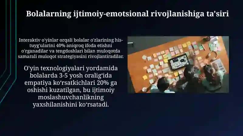 O'yin Texnologiyalarining Maktabgacha Ta'limdagi Maqsadlari 3