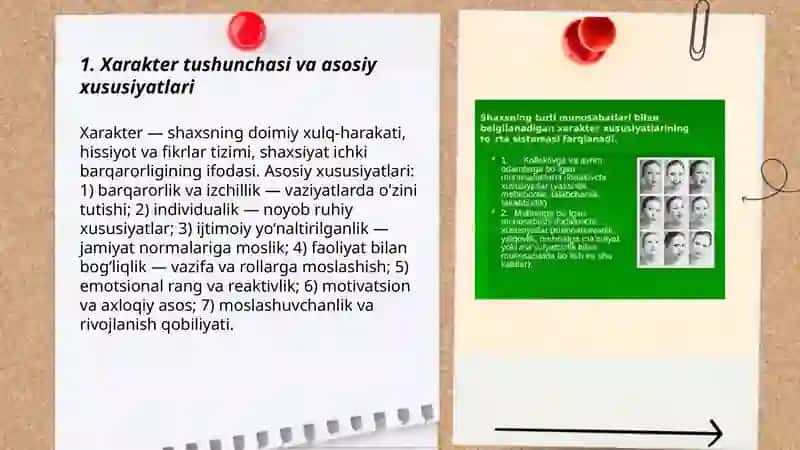 Xarakter shakllanishiga ta’sir etuvchi omillari 3