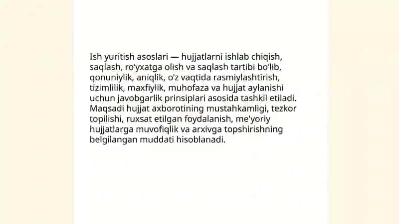 Ish yuritish asoslari 3