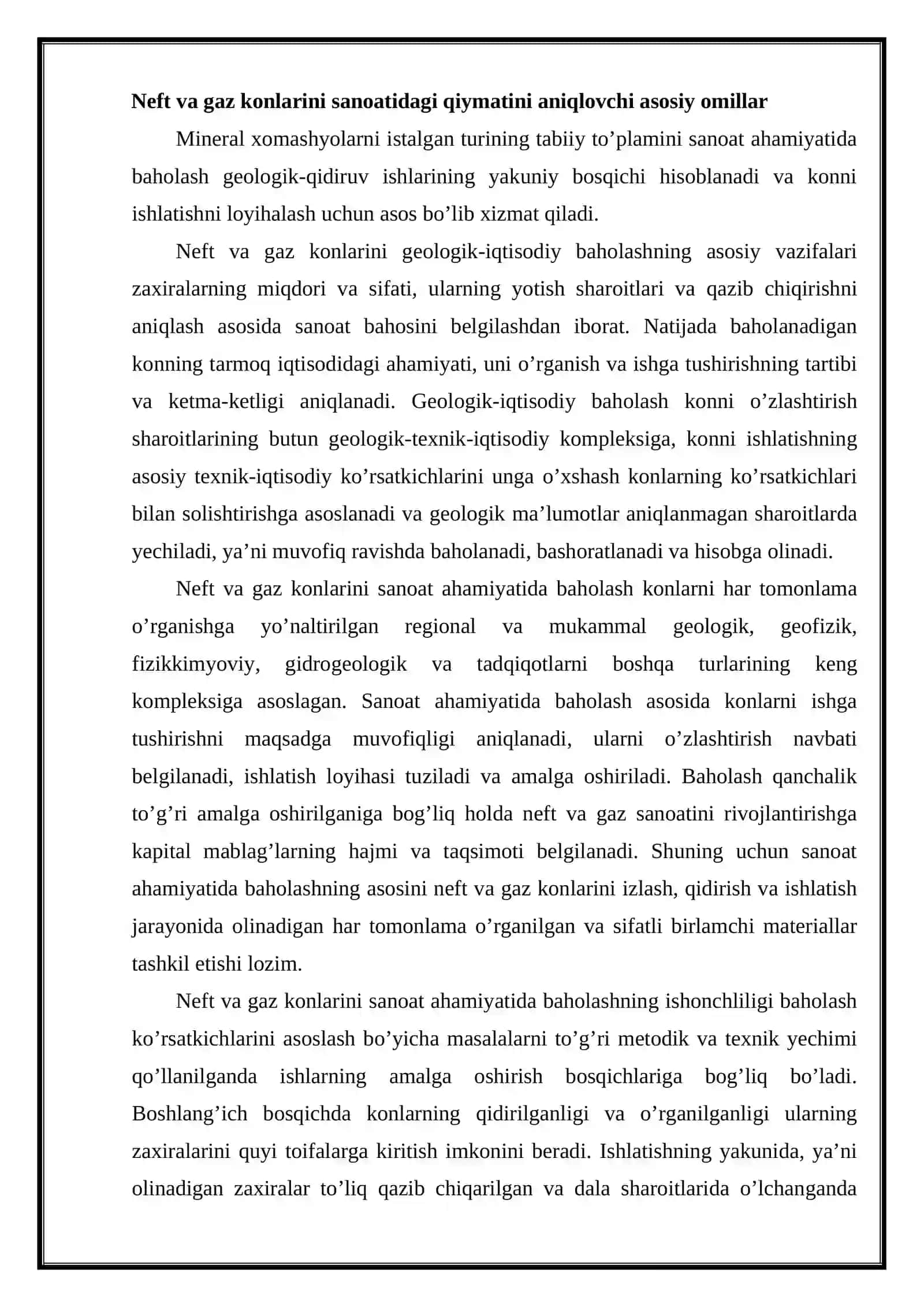 Geologik qidiruv laximlari loyihasining geometrik elementlarini joy (tabiy sharoit) ga ko‘chirish 3