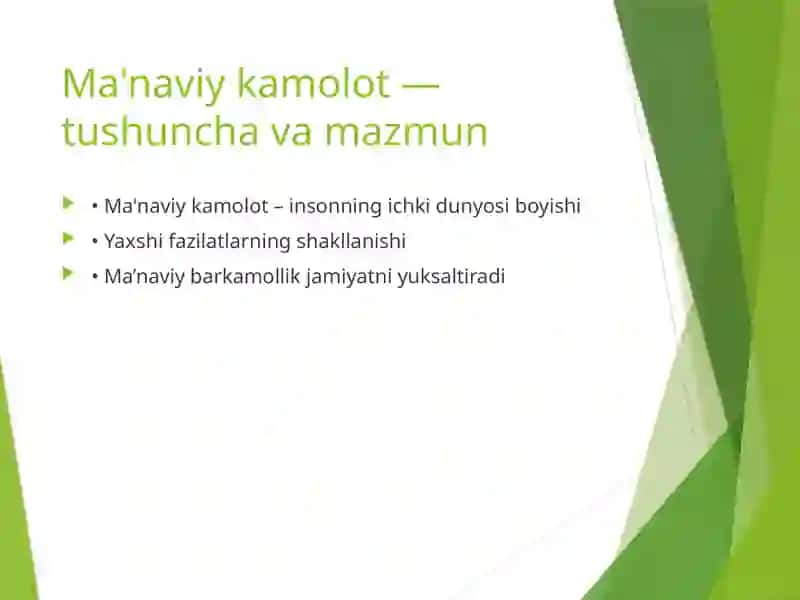 Bilim–insonma'naviykamolotiomili 3