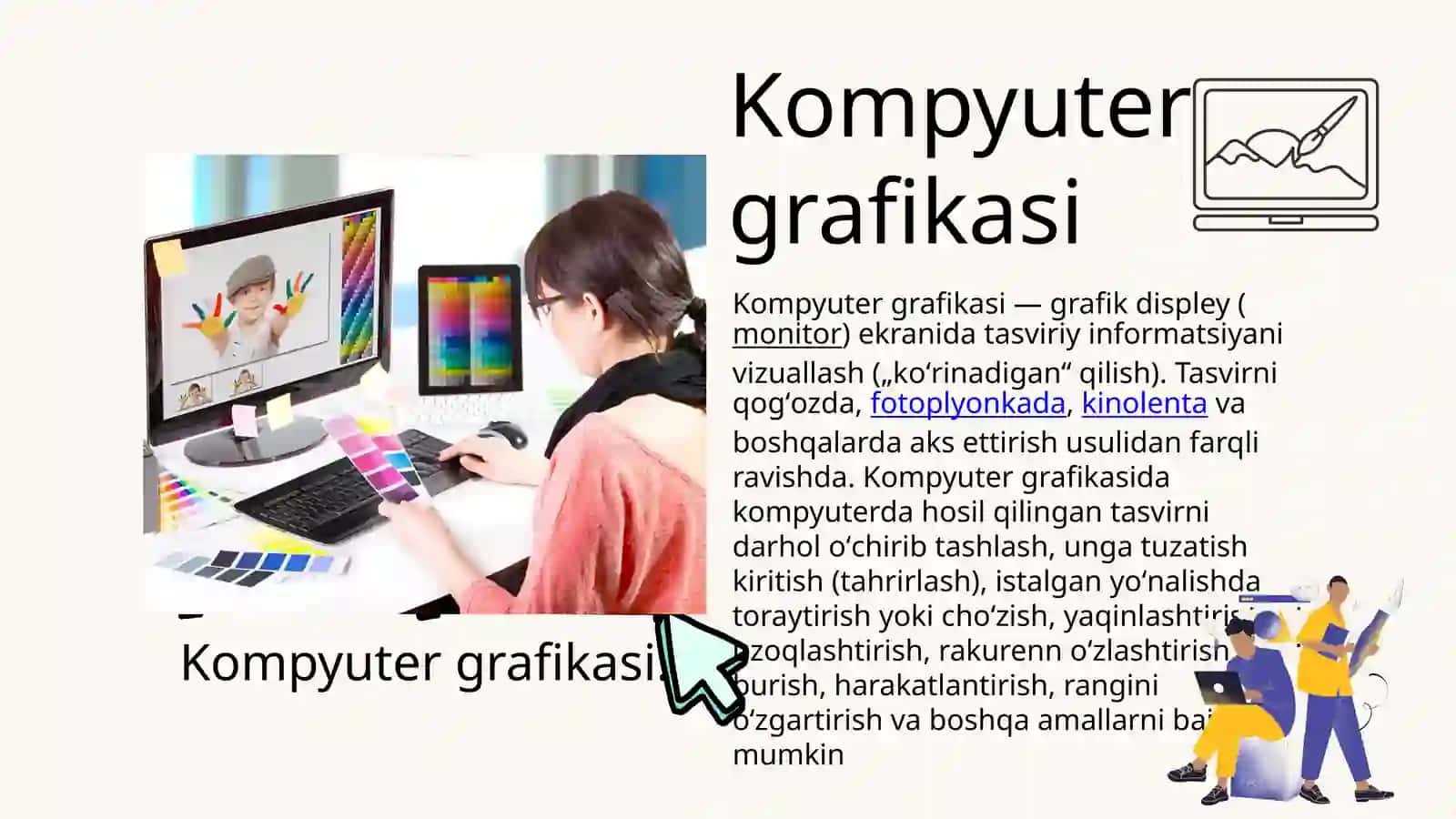 Grafik axborotlarni kiritishning maxsus vositalari 3