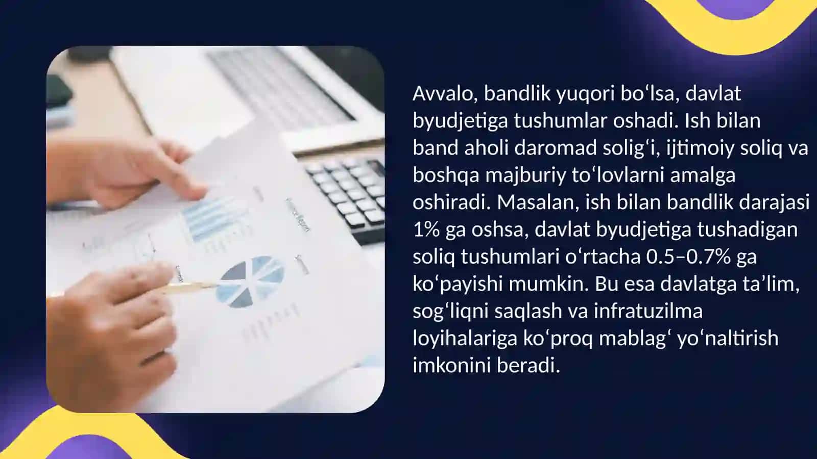 Bandlik siyosati va ishsizlikni kamaytirish yo‘llari 3
