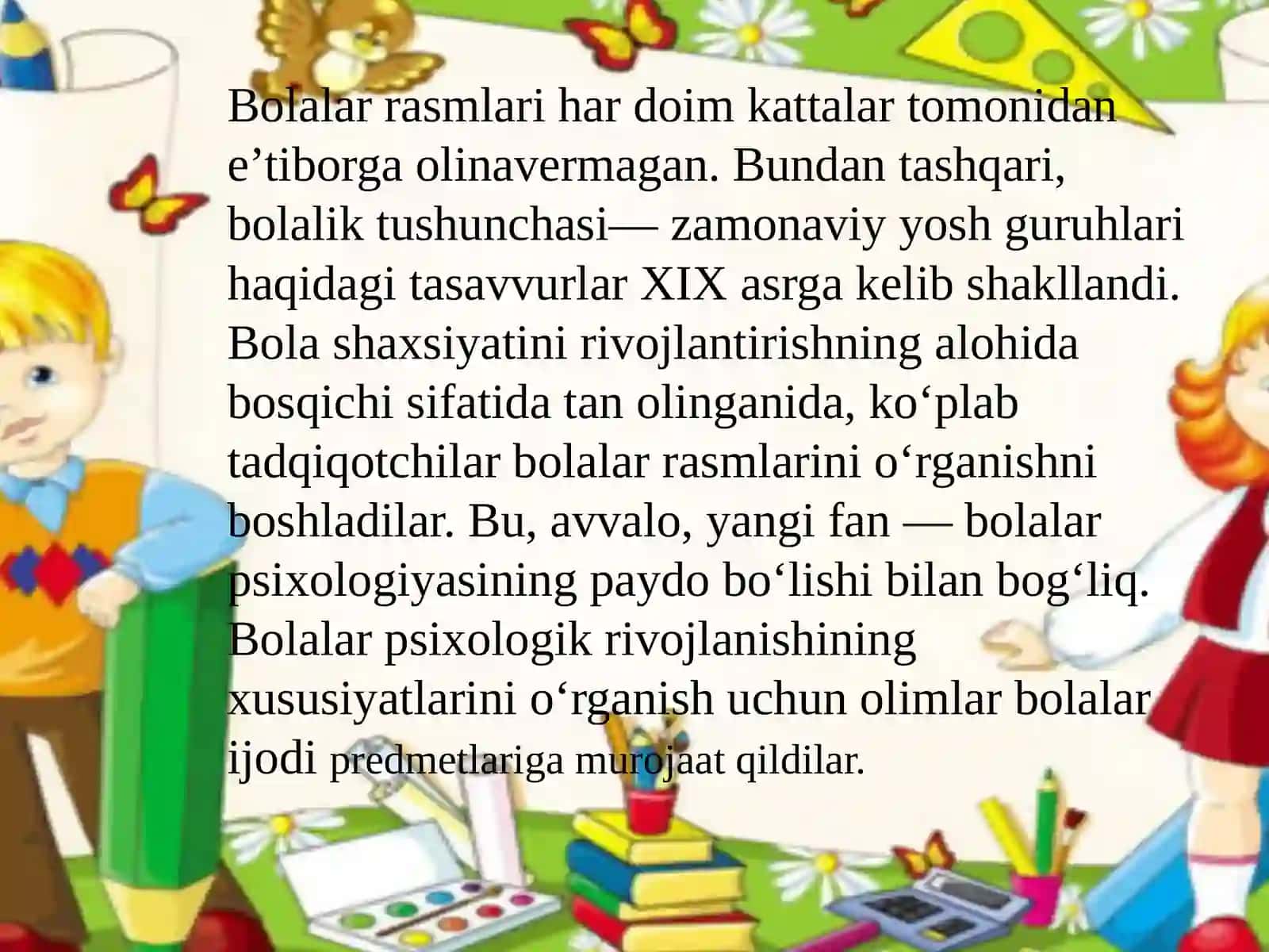 Maktabgachayoshdagi bolalarni tasviriy qobiliyati va ijodkorligini rivojlantirish 3
